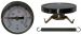 BULK BUY - 5 X Pipe Clamp Thermometers, 0-120c